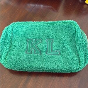SCL Sherpa Pouch with Initials